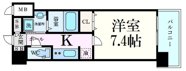 日赤病院前駅 徒歩5分 10階の物件間取画像